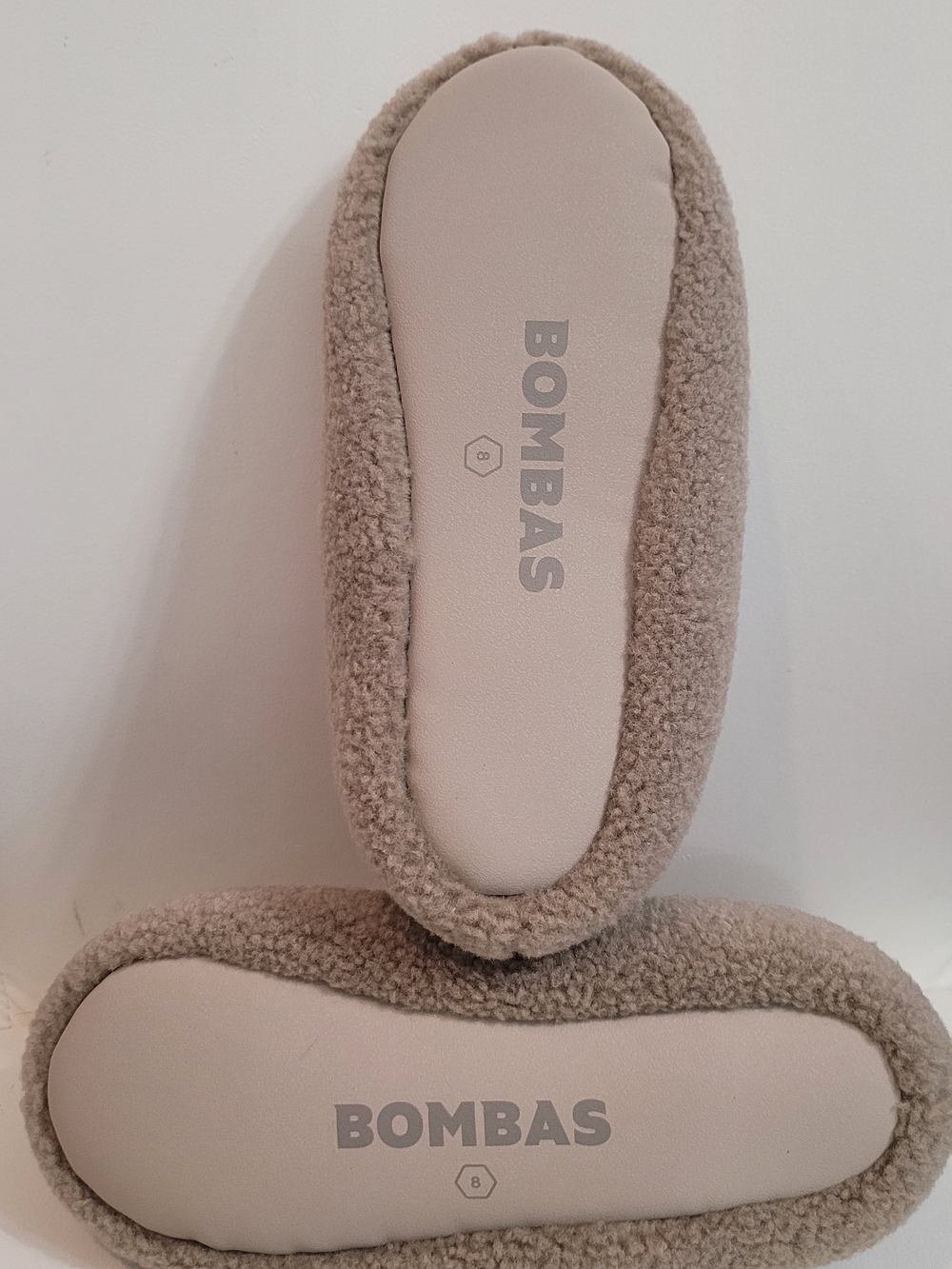Bombas Women's Cabin Slippers Size 8 New Never Used Color Fawn Taupe - Picture 16 of 16